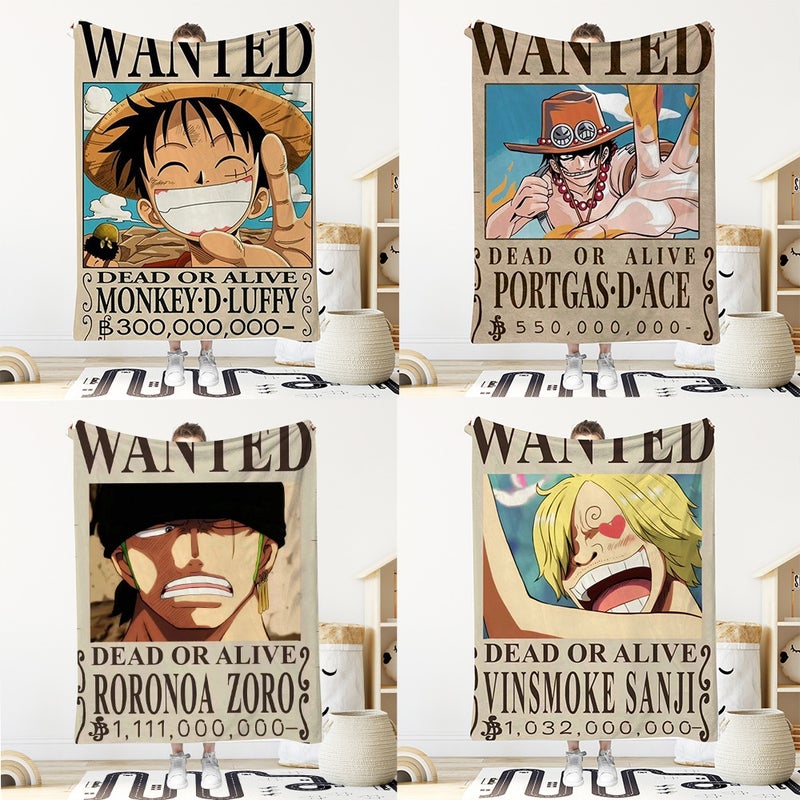 One Piece Blanket Summer Quilt Office Nap Blanket Animation Flannel Blanket Secondary Dormitory Air-Conditioning Blanket - Image 2